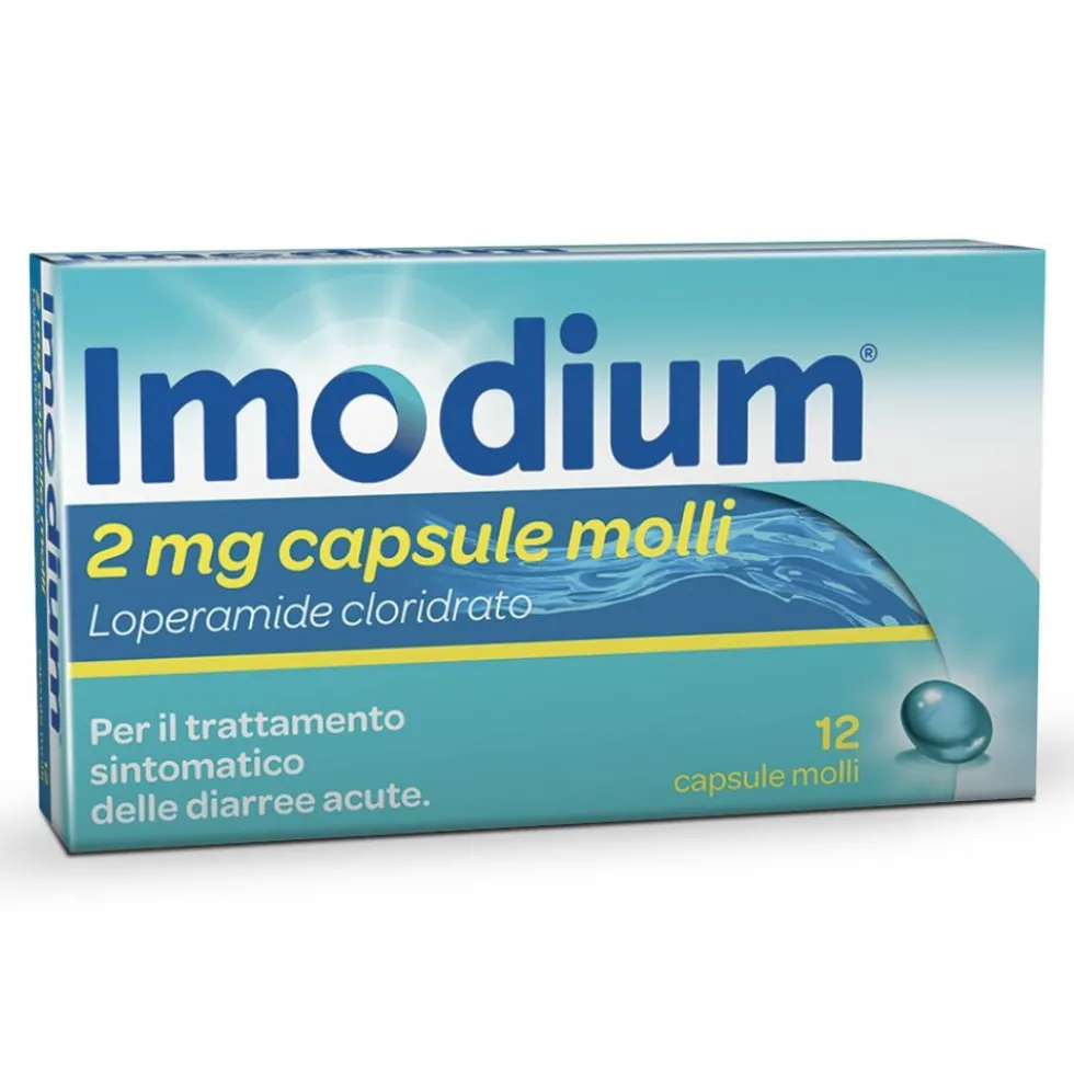 Imodium Diarrea Acuta, 12 Capsule Molli
