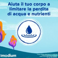 Imodium Diarrea e Meteorismo, 12 Compresse