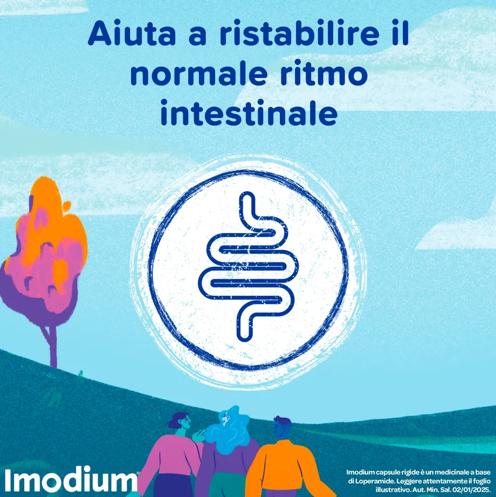Imodium Diarrea Occasionale Acuta, 12 Compresse