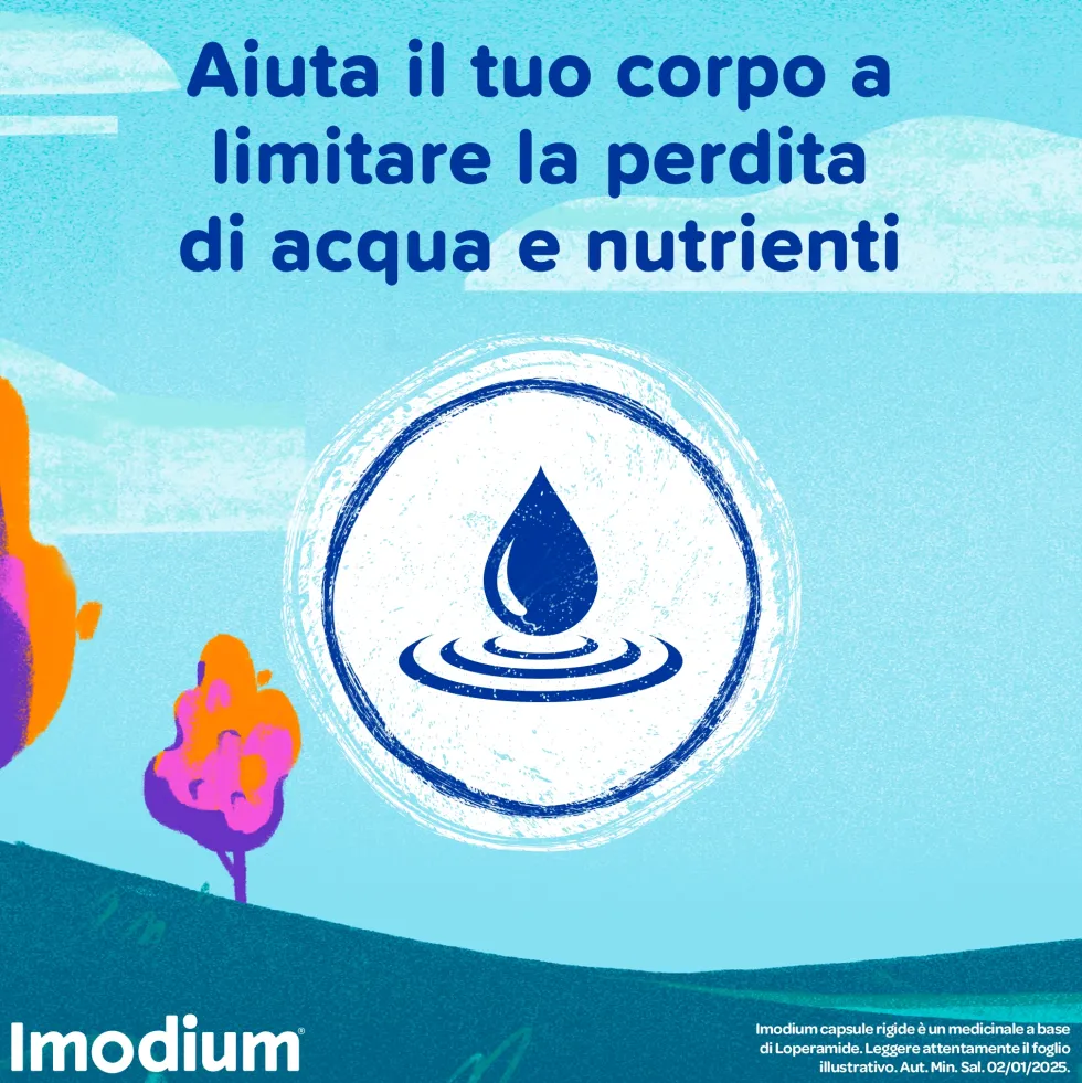 Imodium Diarrea Occasionale Acuta, 12 Compresse