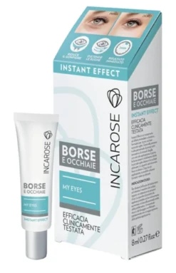 Incarose My Eyes Instant Effect Crema Per Borse e Occhiaie, 8ml