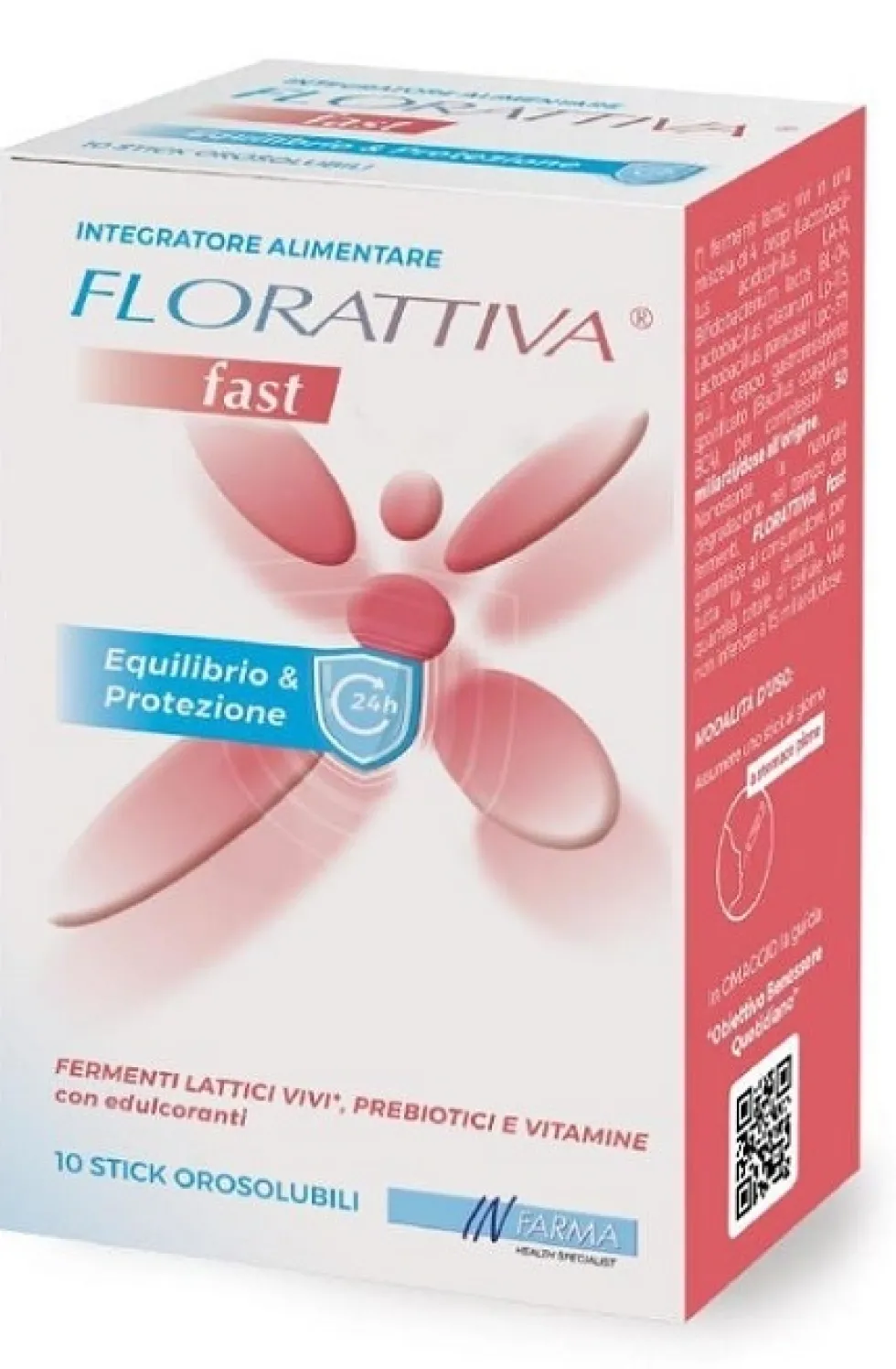Infarma Florattiva Fast 10 Stick Orosolubili