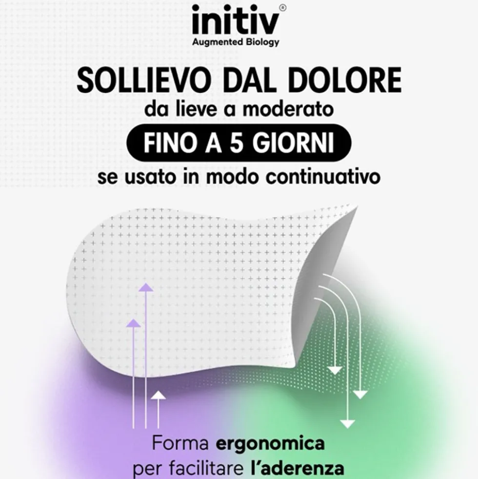 Initiv Cerotto per dolore alla Schiena, 3 cerotti
