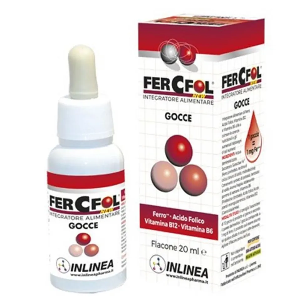 InLinea Fercfol New Gocce Integratore Alimentare 20 ml
