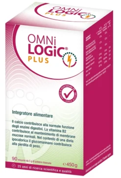 Institut Allergosan Omni Logic Plus Integratore per la flora intestinale e digestione, 450 g