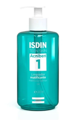 ISDIN Acniben - Mattifying Cleanser Detergente Gel per Pelle Acneica, 400ml
