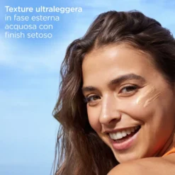 Isdin Fotoprotector Fusion Water Magic Glow SPF 50 - Fluido solare illuminante per il viso, 50 ml