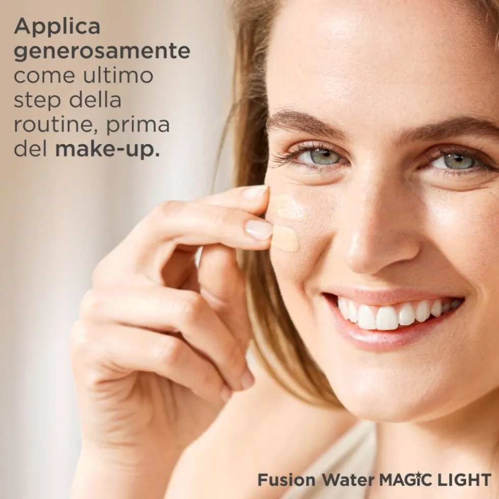 ISDIN Fotoprotector - Fusion Water Magic Light SPF50 Protezione Solare Viso Colorata, 50ml