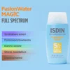 ISDIN Fotoprotector - Fusion Water Magic SPF50 Protezione Solare Viso Ultraleggera, 50ml