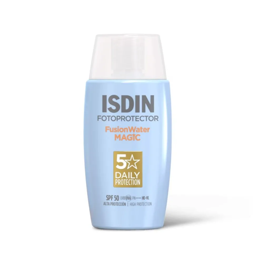 ISDIN Fotoprotector - Fusion Water Magic SPF50 Protezione Solare Viso Ultraleggera, 50ml
