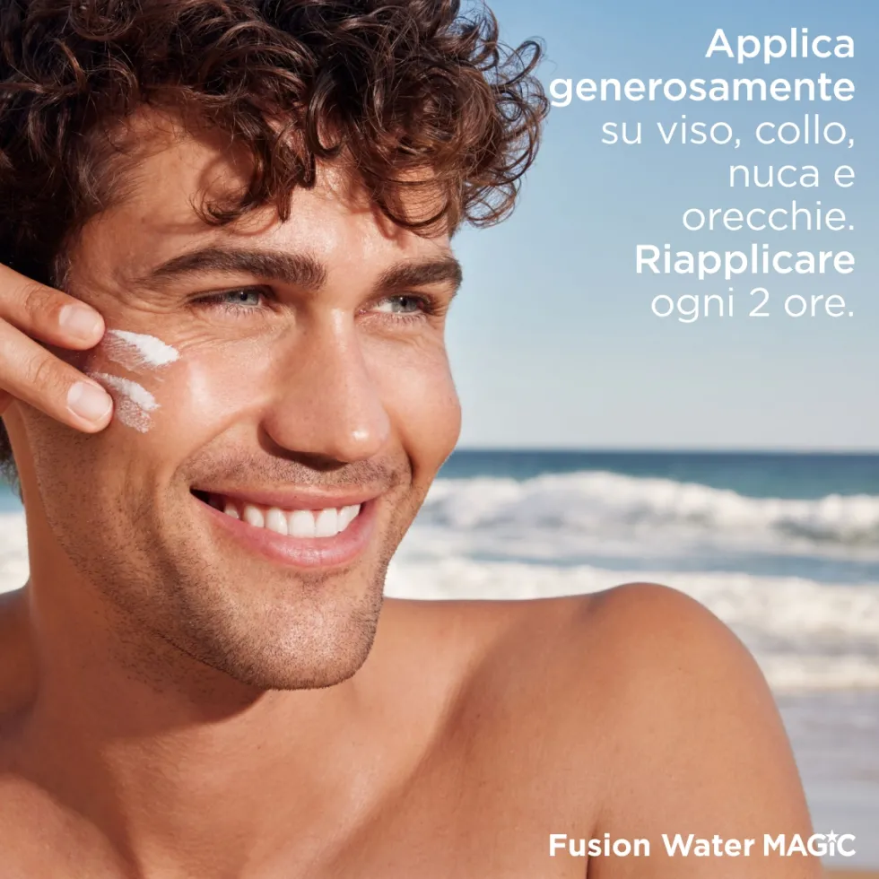 ISDIN Fotoprotector - Fusion Water Magic SPF50 Protezione Solare Viso Ultraleggera, 50ml