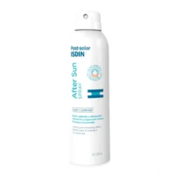 Isdin Post-solar - Spray doposole per lenire e idratare la pelle dopo l'esposizione al sole, 200 ml
