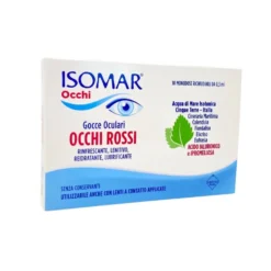 Isomar Gocce Oculari Occhi Rossi Rinfrescante Reidratante Lubrificante, 10 Flaconcini