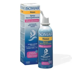 Isomar Spray Decongestionante Naso con Acido Ialuronico - Spray nasale per la congestione, 100 ml