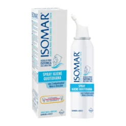 Isomar Spray Igiene Quotidiana Naso e Orecchie Acqua di Mare Isotonica, 100ml