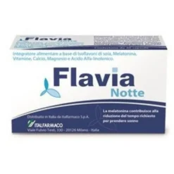 Italfarmaco Flavia Notte Integratore Alimentare Menopausa 30 Capsule Molli