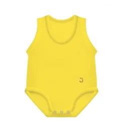 J Bimbi Summer - Body Neonato 0-36 Mesi colore Giallo, 1 body