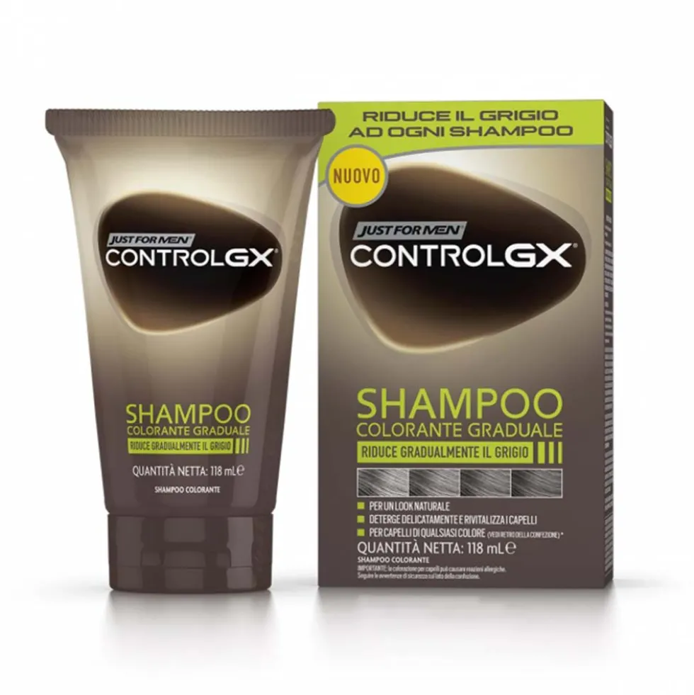 Just for Men Control GX - Shampoo Colorante Graduale, 118ml