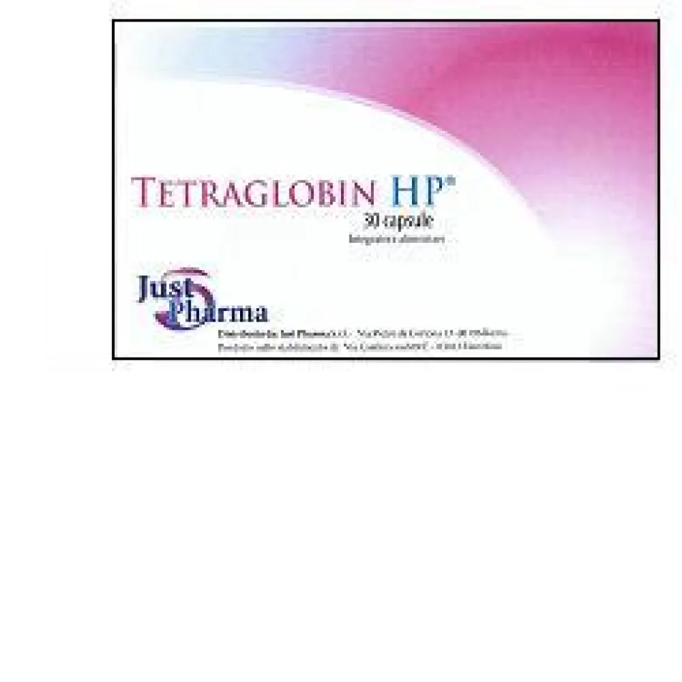 Just Pharma Tetraglobin HP Integraore Di Lattoferrina 30 Capsule Da 200 mg