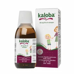 Kaloba Sciroppo 20mg/7,5ml Pelargonium Sidoides Trattamento Sintomatico del Raffreddore per Adulti e Bambini, 100ml