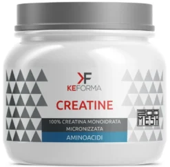 Keforma Creatine Integratore di creatina monoidrato per la funzionalità muscolare, 300 g