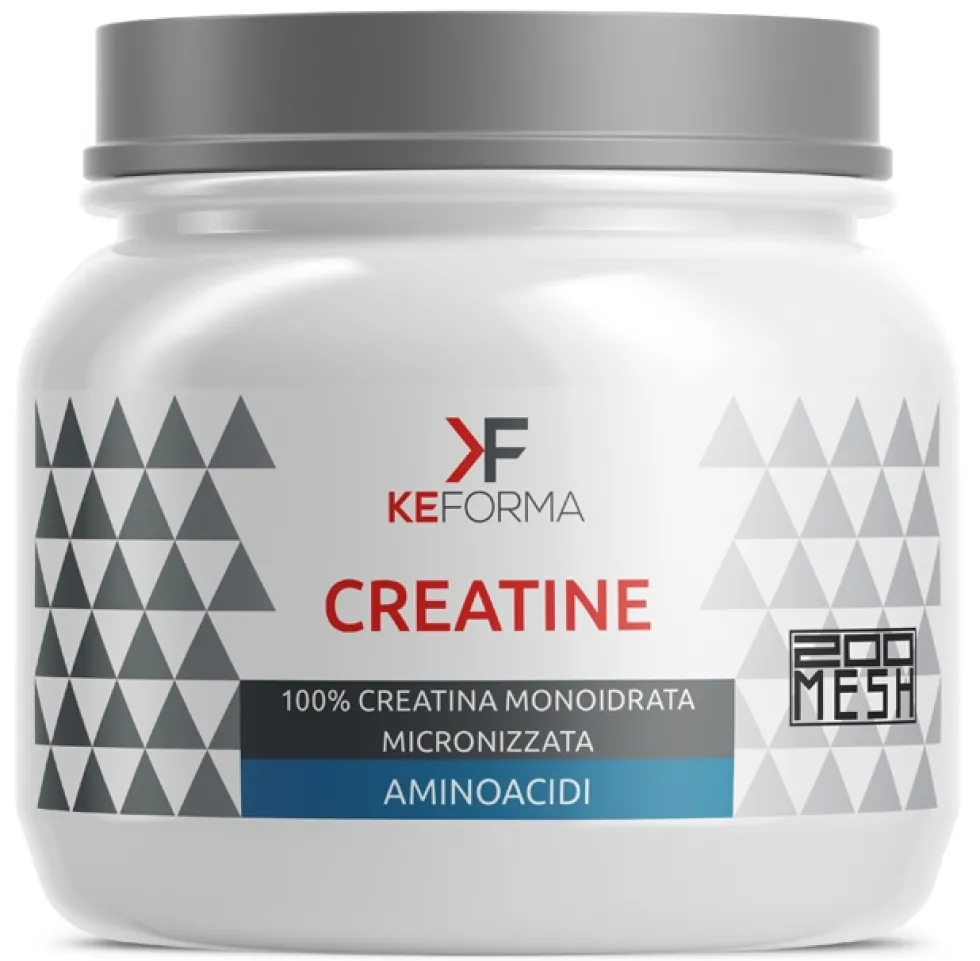 Keforma Creatine Integratore di creatina monoidrato per la funzionalità muscolare, 300 g