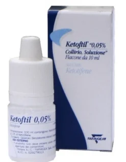 Ketoftil 0,05% Collirio, Soluzione Flacone Da 10 Ml