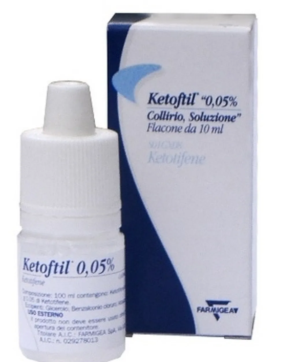 Ketoftil 0,05% Collirio, Soluzione Flacone Da 10 Ml