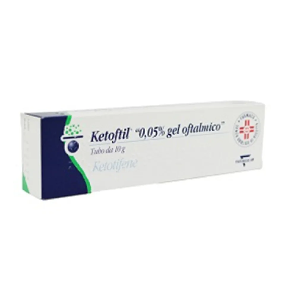 Ketoftil 0,05% Gel Oftalmico Tubo Da 10 G