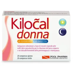 Kilocal Donna Integratore Alimentare Giorno E Notte, 40 compresse