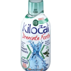 Kilocal Drenante - Forte Integratore Alimentare Depurante Gusto Thè Verde, 500ml