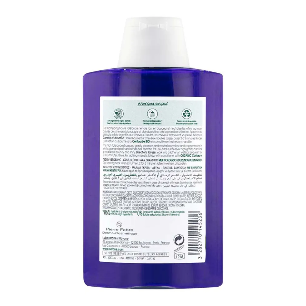 Klorane Centaurea - Shampoo Anti Giallo, 200ml