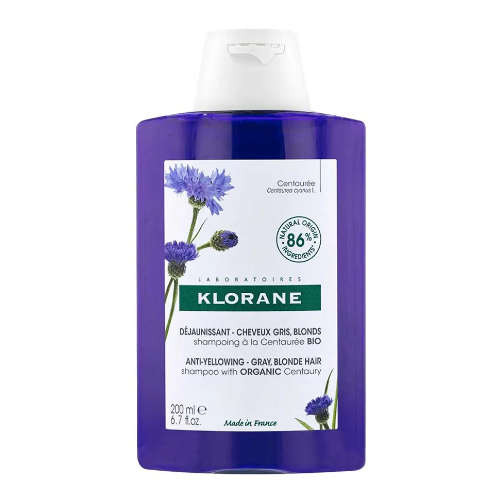 Klorane Centaurea - Shampoo Anti Giallo, 200ml