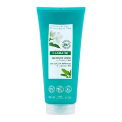 Klorane Eau de Tiaré - Gel Doccia Nutritivo con Burro di Cupuacu, 200ml