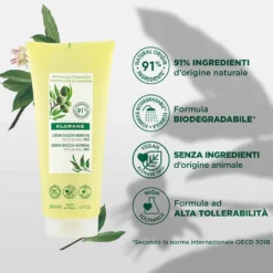 Klorane Latte di Mandorla - Crema Doccia Nutritiva con Burro di Cupuacu, 200ml