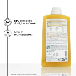 Klorane Mango - Shampoo Nutritivo Capelli Secchi Aridi Sfibrati, 400ml