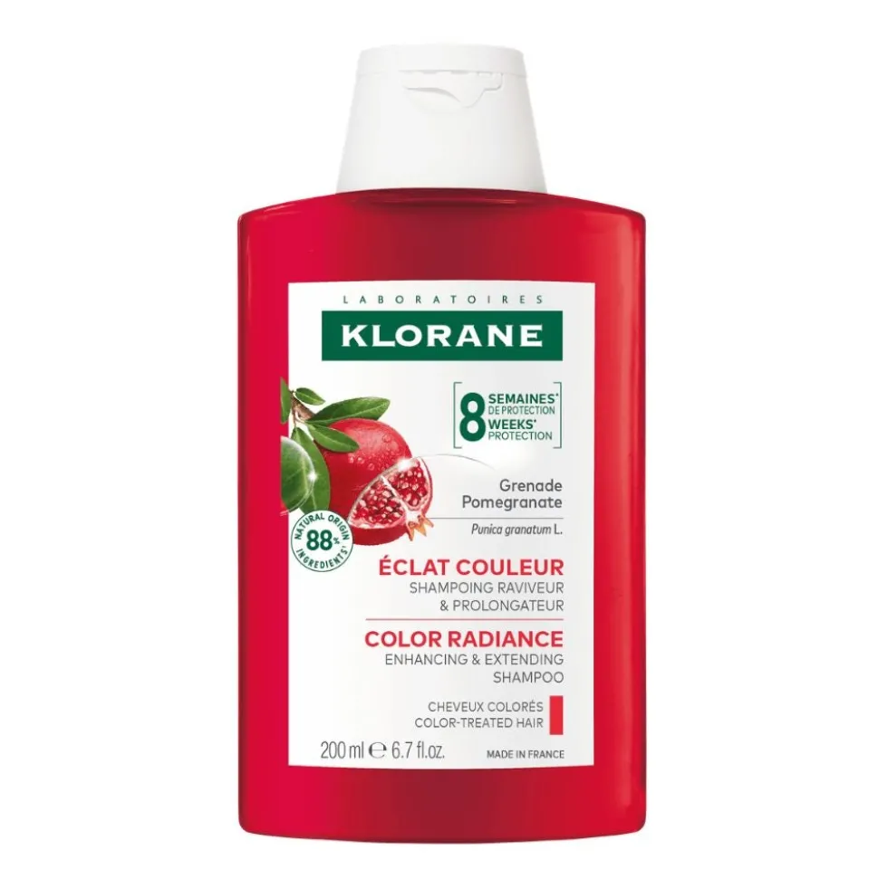 Klorane Melograno - Shampoo Capelli Colorati, 200ml
