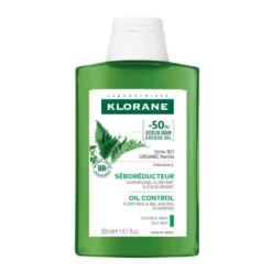 Klorane Ortica - Shampoo Seboriduttore per Capelli Grassi, 200ml