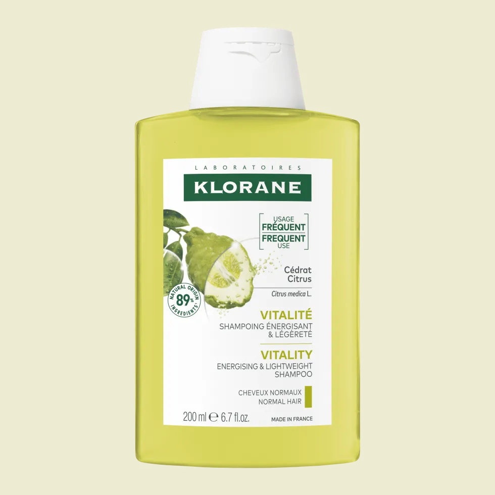 Klorane Polpa di Cedro - Shampoo Leggero per Capelli da Normali a Grassi, 200ml