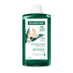 Klorane Shampoo alla galanga - Shampoo antiforfora trattante e riequilibrante, 400 ml