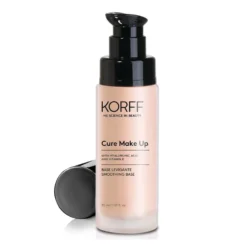 Korff Cure Make Up - Base Levigante Effetto Anti-Macchie Colore N.02 Peche, 30ml