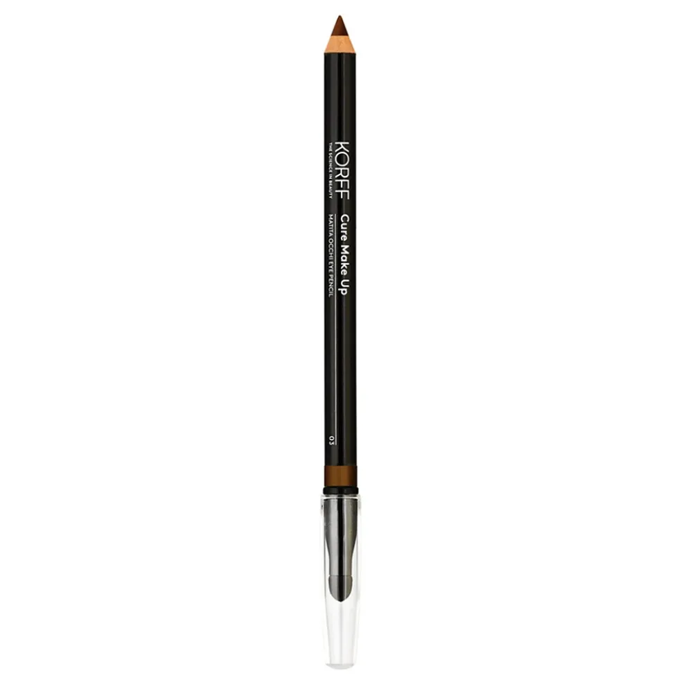 Korff Cure Make Up Matita Occhi N. 03 Marrone - Matita occhi per uno sguardo definito, 1,1 g