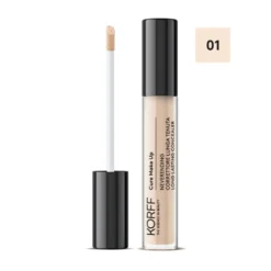 Korff Cure Make Up - Neverending Correttore Liquido Lunga Tenuta N. 01, 2.8ml