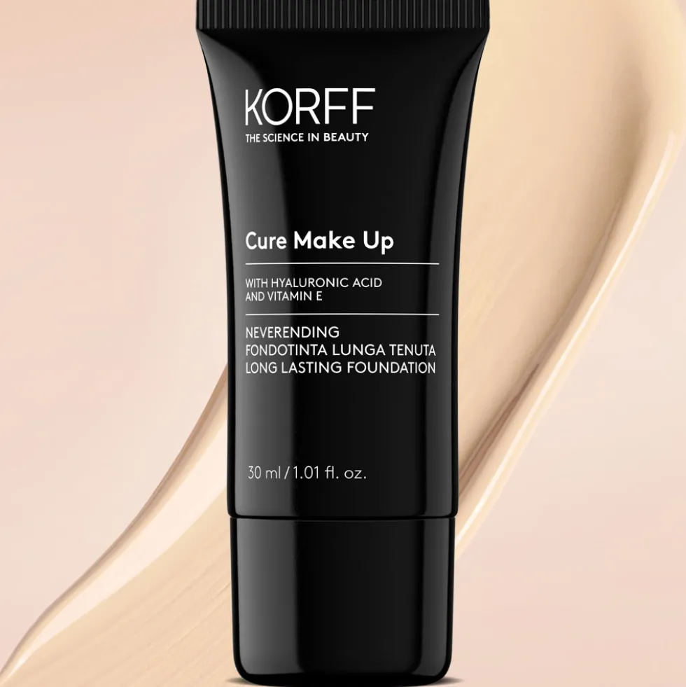 Korff Cure Make Up - Neverending Fondotinta Lunga Tenuta Colore N. 01, 30ml