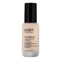 Korff Cure Make Up - Skin Booster Fondotinta Idratante 24H Effetto Nude 02, 30ml