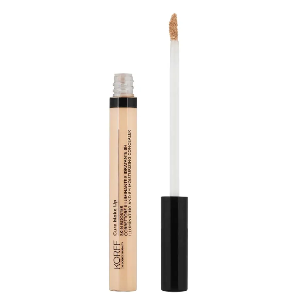 Korff Cure Make Up - Skin Booster Correttore Illuminante Idratante N. 01, 6.5ml