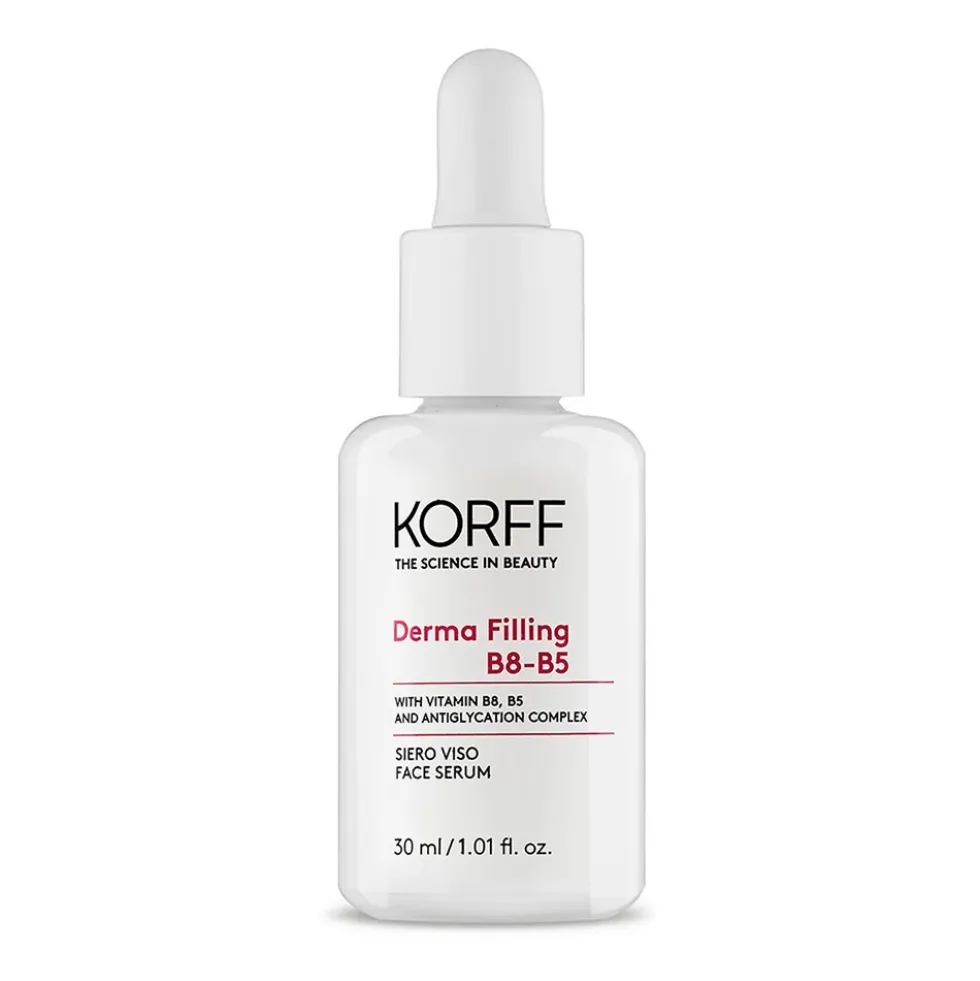 Korff Derma Filling B8-B5 Siero Viso Antietà Ridensificante Rimodellante, 30ml