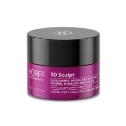 Korff 3D Sculpt - Crema Viso e Collo Rassodante Modellante e Anti-Age, 50ml
