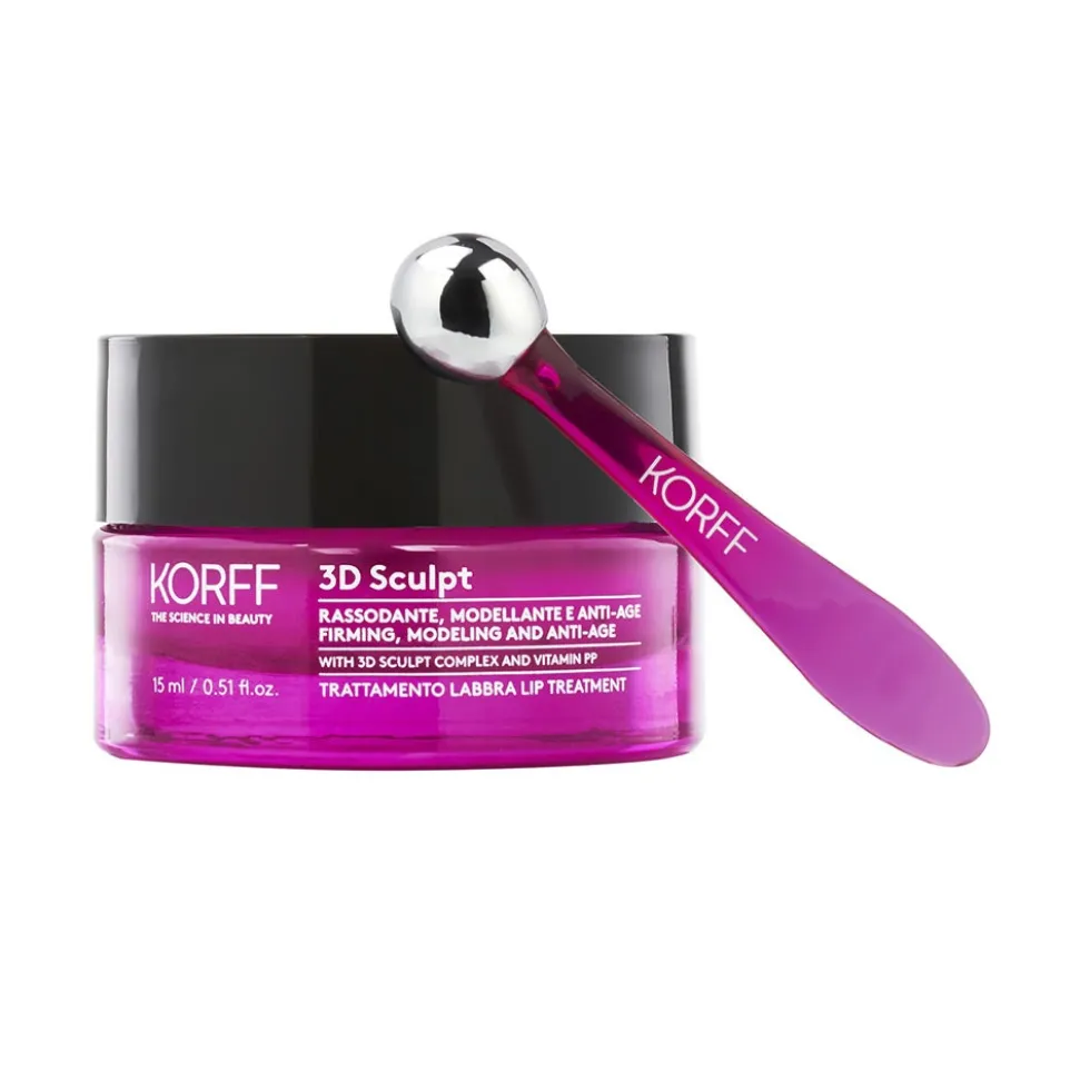 Korff 3D Sculpt - Trattamento Labbra Rassodante Modellante e Anti-Age, 15ml