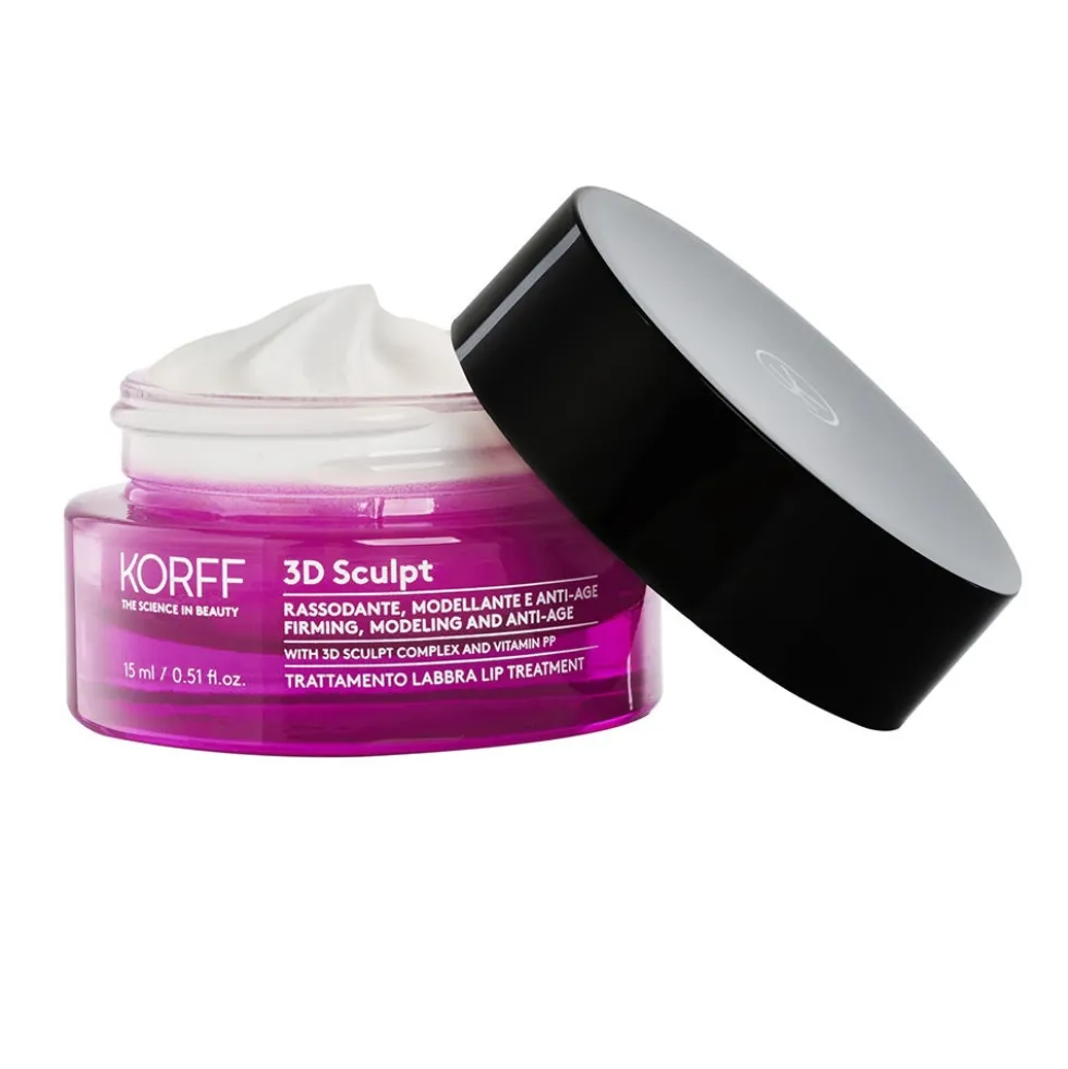 Korff 3D Sculpt - Trattamento Labbra Rassodante Modellante e Anti-Age, 15ml